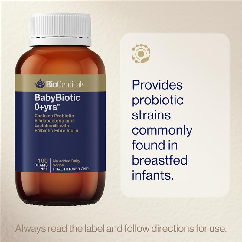 Load image into Gallery viewer, Bioceuticals BabyBiotic 0 + Years® 100g Fridge Line
