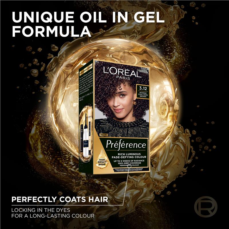 Load image into Gallery viewer, L'Oreal Paris Preference Toronto 3.12  Intense Cool Dark Brown
