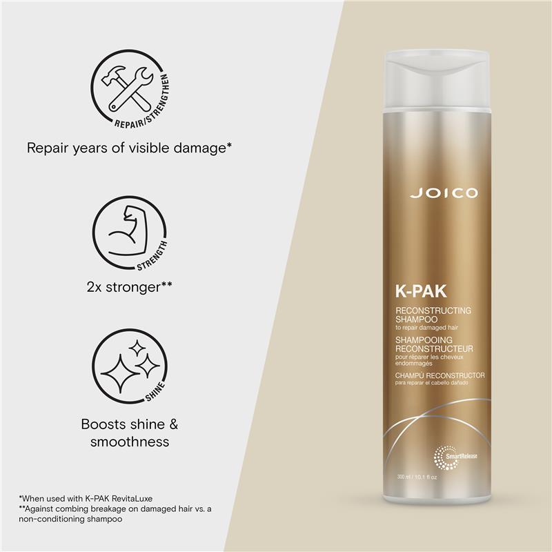 Load image into Gallery viewer, Joico K-PAK Reconstructing Shampoo 300ml
