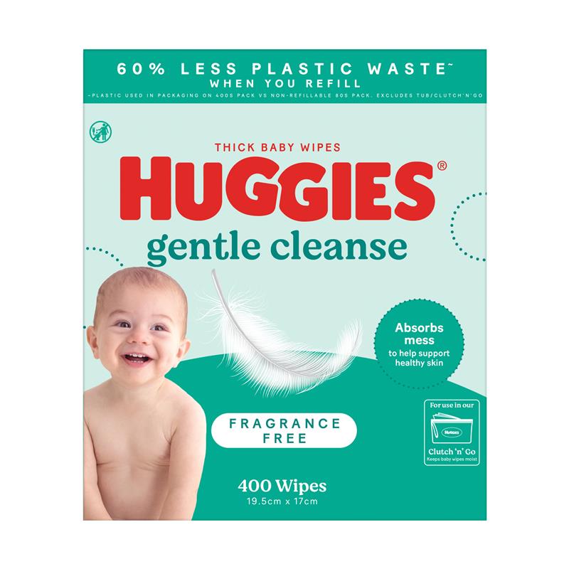 Load image into Gallery viewer, Huggies Fragrance Free Wipes 400 Pack
