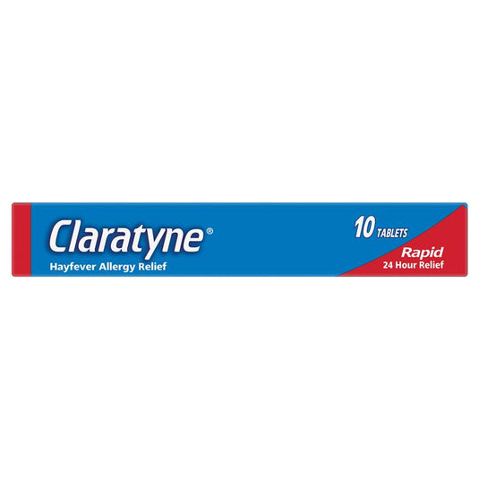 Claratyne Allergy & Hayfever Relief Antihistamine 10 Tablets