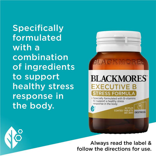 Blackmores Executive B Stress 62 Tablets