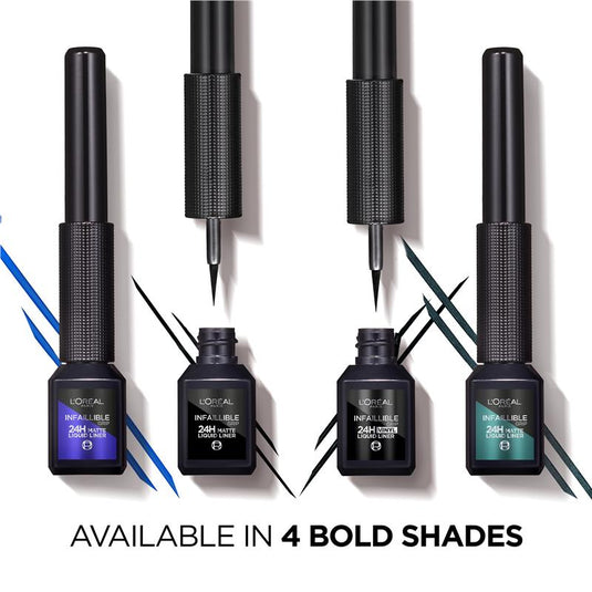 L'Oreal Paris Infallible Grip 24H Matte Liquid Liner 01 Ink