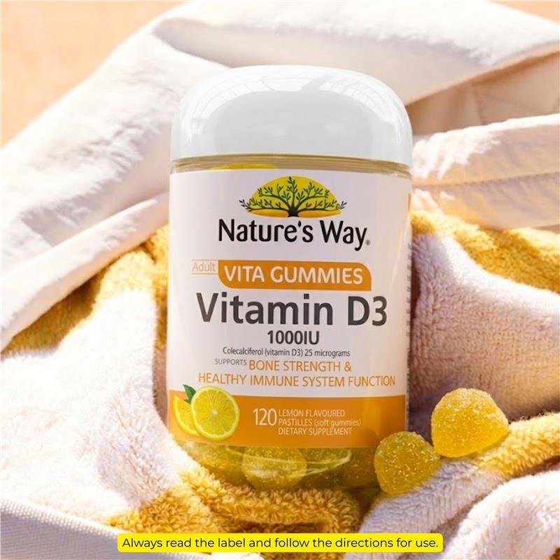 Load image into Gallery viewer, Nature's Way Adult Vita Gummies Vitamin D 120 Gummies
