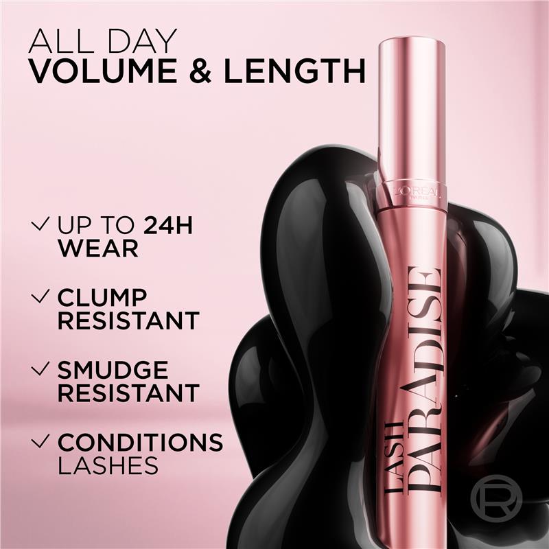 Load image into Gallery viewer, L'Oreal Paris Lash Paradise Mascara Black
