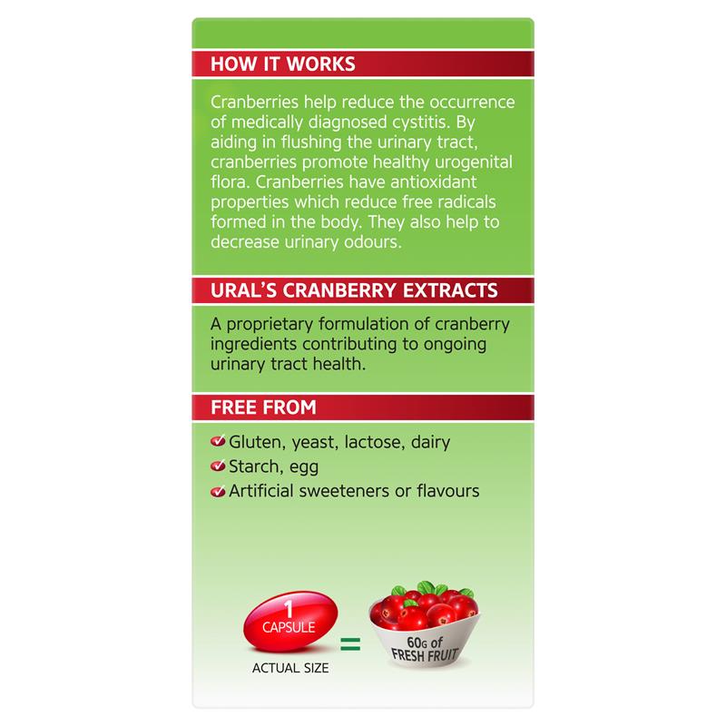 Load image into Gallery viewer, Ural High Strength Cranberry 60000mg 90 Capsules

