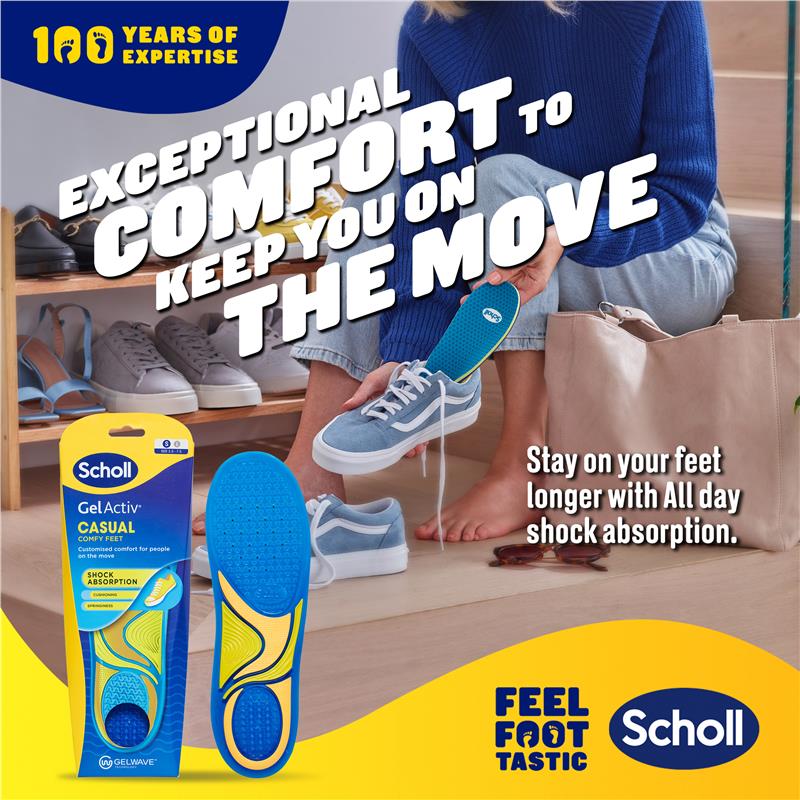 Load image into Gallery viewer, Scholl Gel Activ Insole Casual Small
