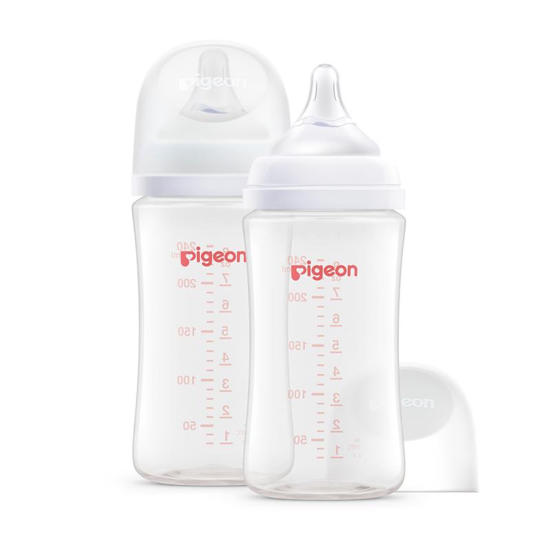 Load image into Gallery viewer, Pigeon SofTouch Bottle PP 240ml Twin Pack
