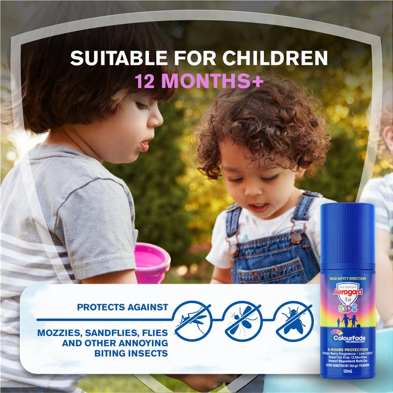Load image into Gallery viewer, Aerogard For Kids Roll On 50ml
