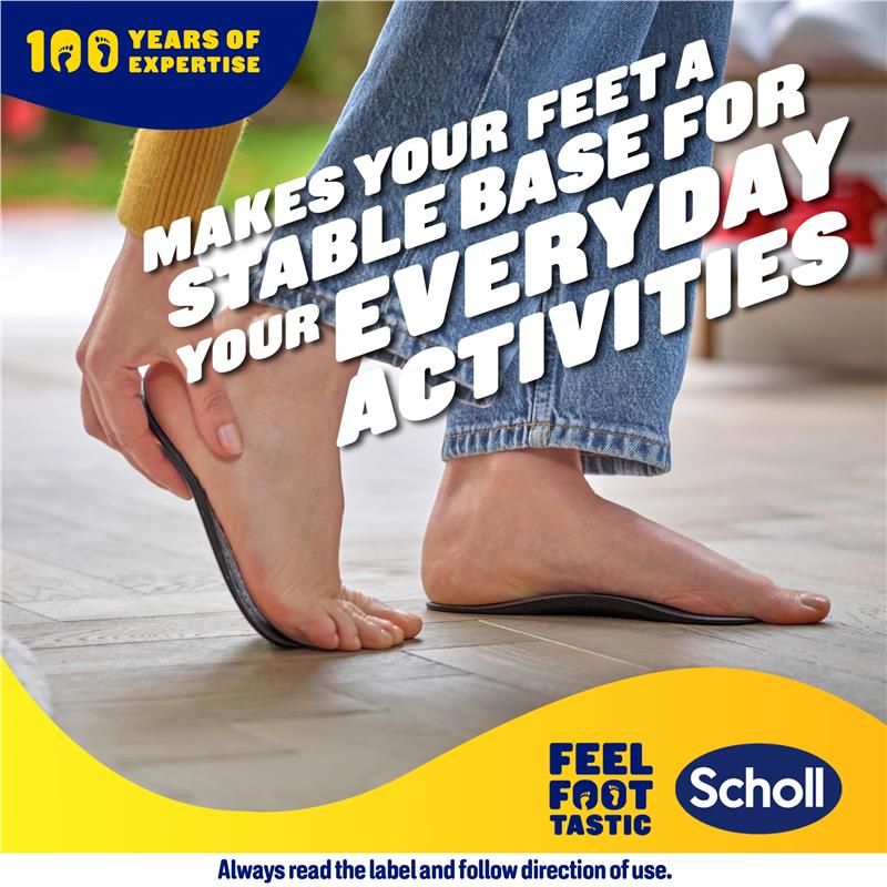 Load image into Gallery viewer, Scholl In Balance Ball of Foot &amp; Arch Orthotic Insole Large
