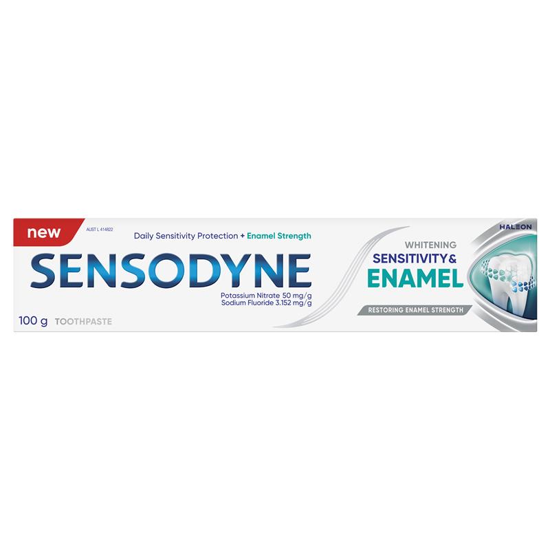 Load image into Gallery viewer, Sensodyne Toothpaste Sensitivity &amp; Enamel Whitening 100g

