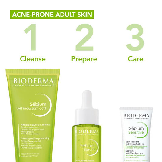 Bioderma Sebium Anti Imperfection Smoothing Concentrate Serum for Acne Prone Skin 30ml