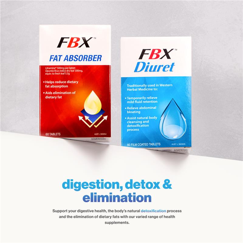 Load image into Gallery viewer, FBX Fat Absorber 60 Tablets
