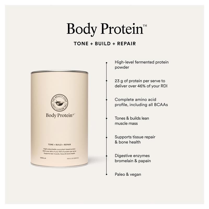 Load image into Gallery viewer, The Beauty Chef Body Protein+ Vanilla High-Level Protein Powder 300g
