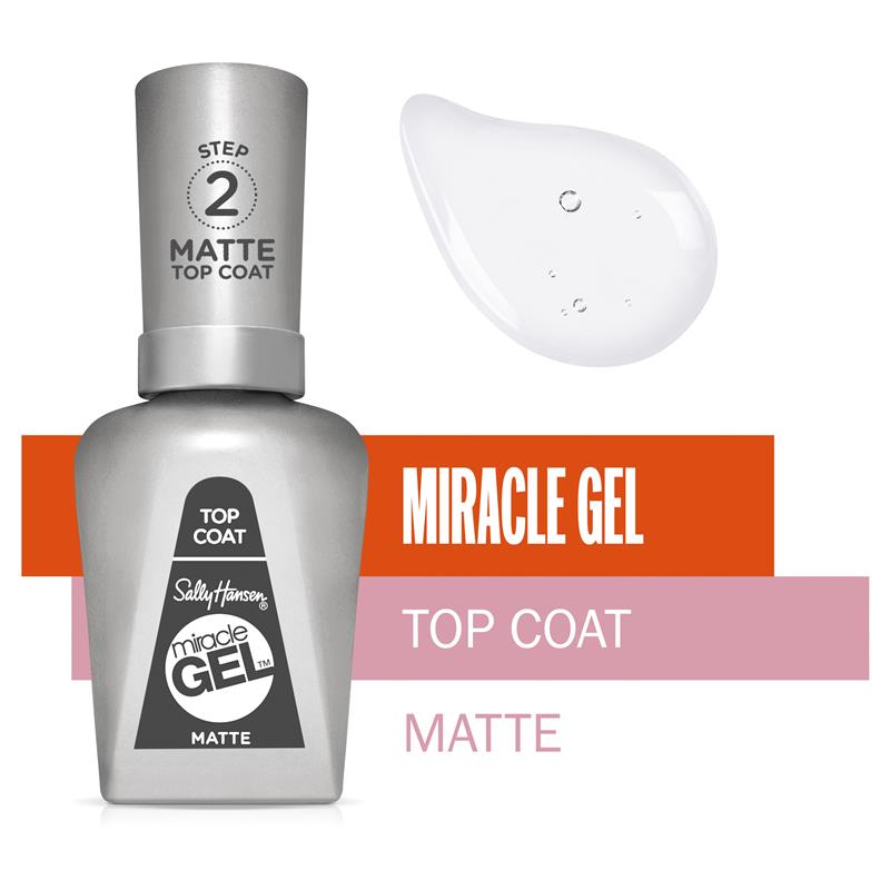 Load image into Gallery viewer, Sally Hansen Miracle Gel Matte Top Coat
