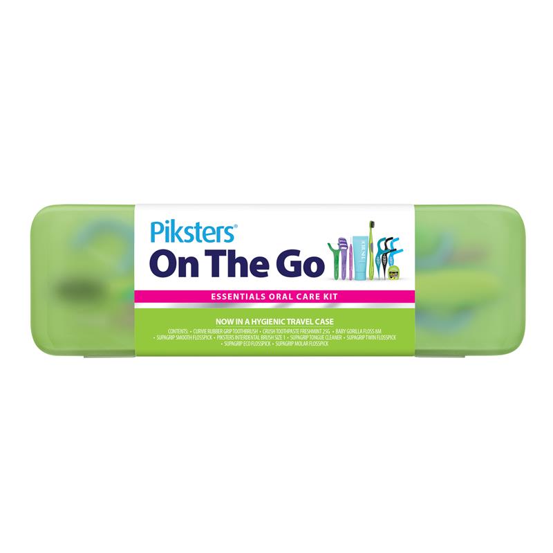 Load image into Gallery viewer, Piksters On The Go Essentials Oral Care Kit
