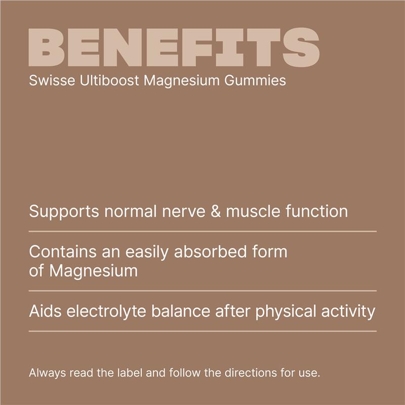 Load image into Gallery viewer, Swisse Ultiboost Magnesium Gummies 120 Pack
