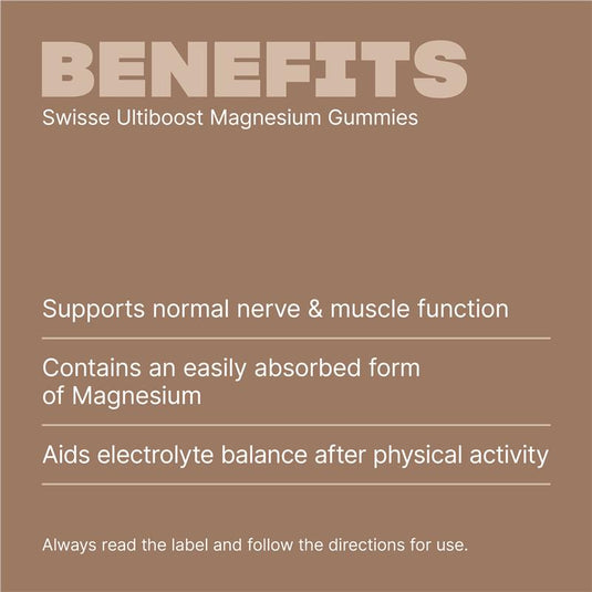 Swisse Ultiboost Magnesium Gummies 120 Pack