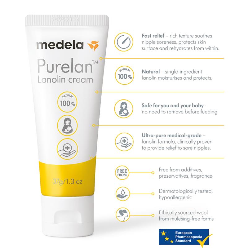 Load image into Gallery viewer, Medela Purelan Lanolin Cream 37g
