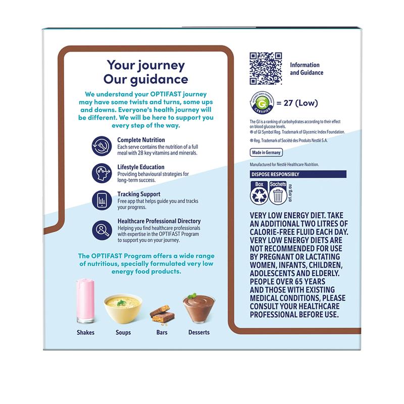 Load image into Gallery viewer, Optifast VLCD Protein Plus Shake Chocolate 10 Pack 630g
