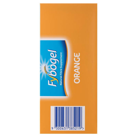 Fybogel Fibre Constipation Relief Supplement Sachets Orange 30 pack