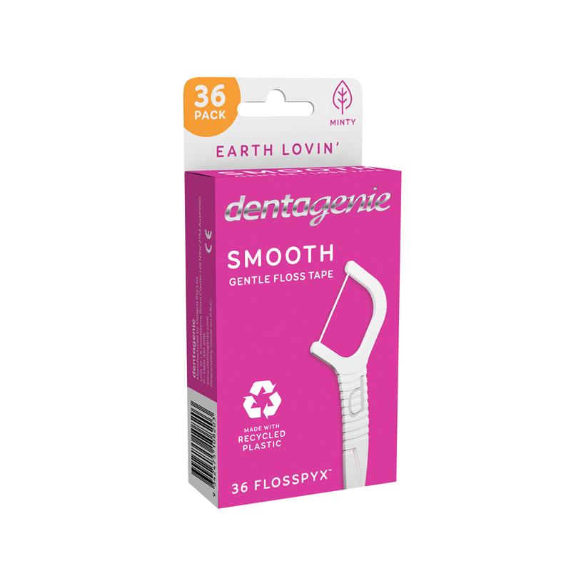 Load image into Gallery viewer, Dentagenie Smooth Flosspyx Mint 36 Pack
