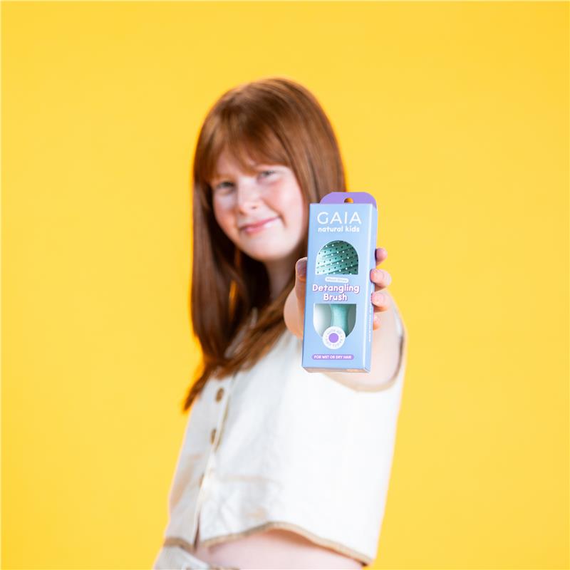 Load image into Gallery viewer, Gaia Natural Kids Detangling Brush
