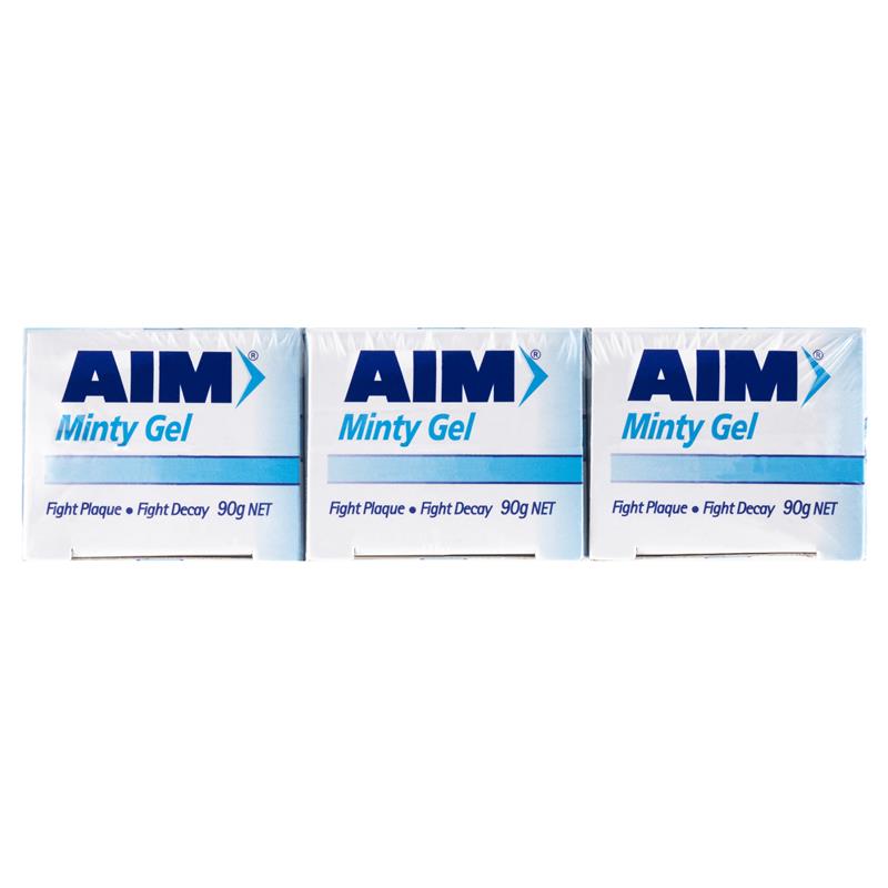 Load image into Gallery viewer, Aim Toothpaste Minty Gel Value 3 Pack
