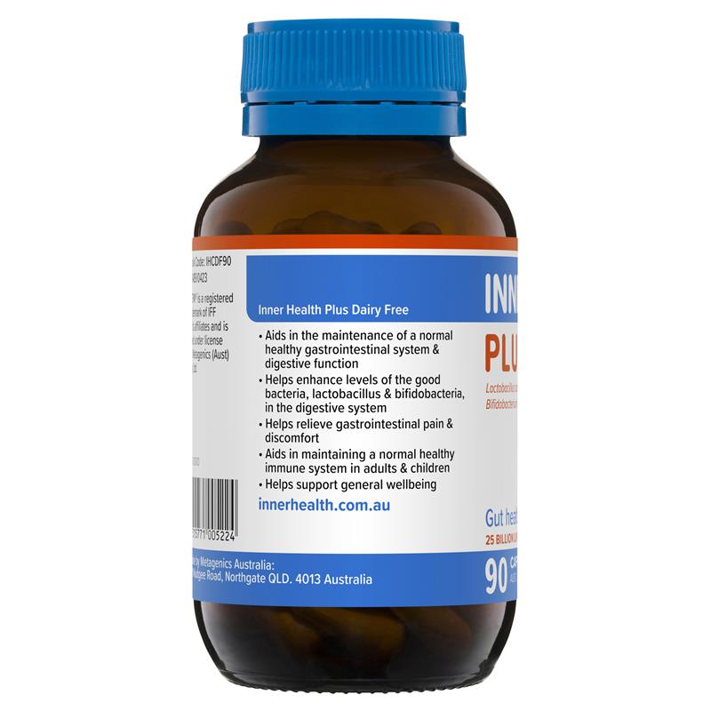 Load image into Gallery viewer, Inner Health Plus Dairy Free Probiotic 90 Capsules Fridge Line
