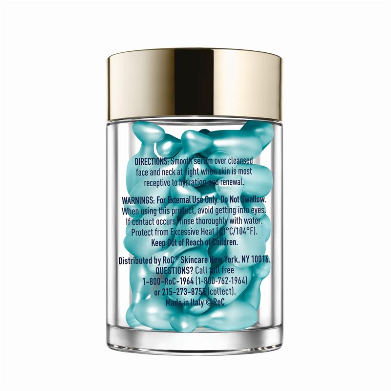 Load image into Gallery viewer, RoC Multi Correxion Hydrate &amp; Plump Night Serum Capsules 30 Pieces
