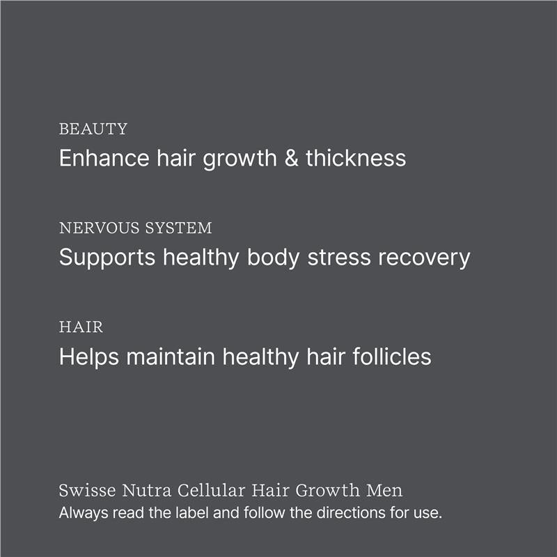 Load image into Gallery viewer, Swisse Nutra Cellular Hair Growth Mens 60 Tablets
