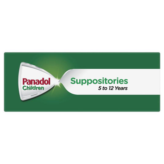 Panadol 250mg 5-12 Years 10 Suppositories