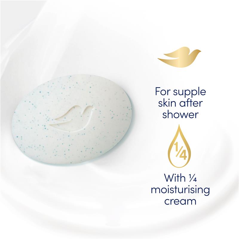 Load image into Gallery viewer, Dove Beauty Bar Exfoliating 4 x 90g
