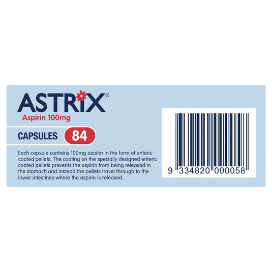 Astrix 100mg Capsules 84