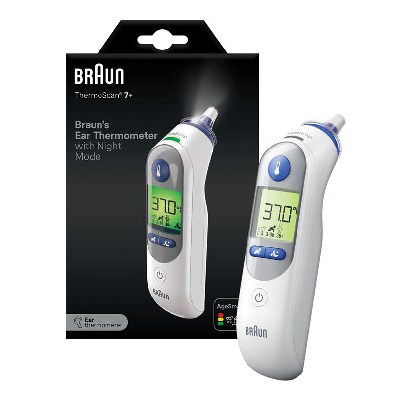 Load image into Gallery viewer, Braun Thermoscan 7+ Ear Thermometer
