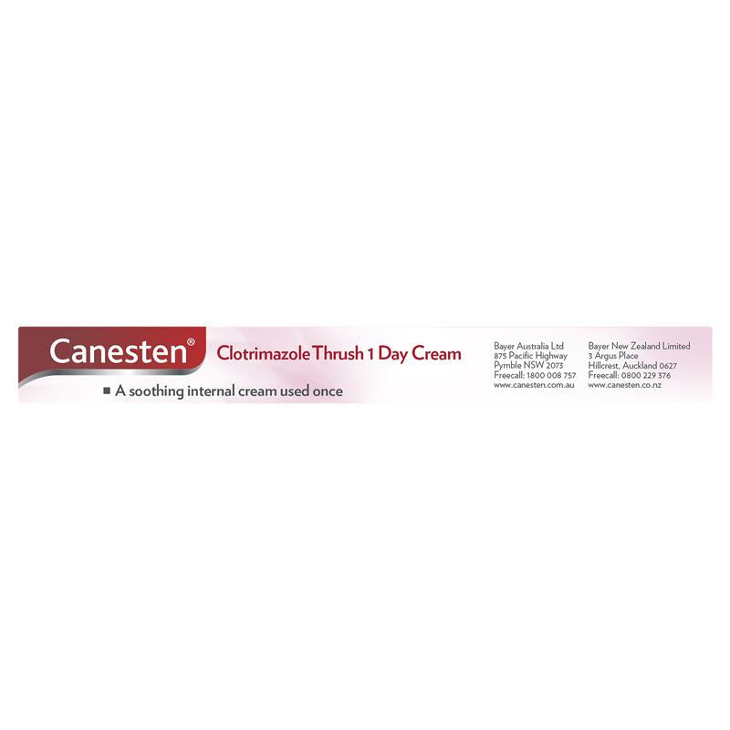 Load image into Gallery viewer, Canesten 1 Day Thrush Treatment Internal Cream - Clotrimazole (S3)
