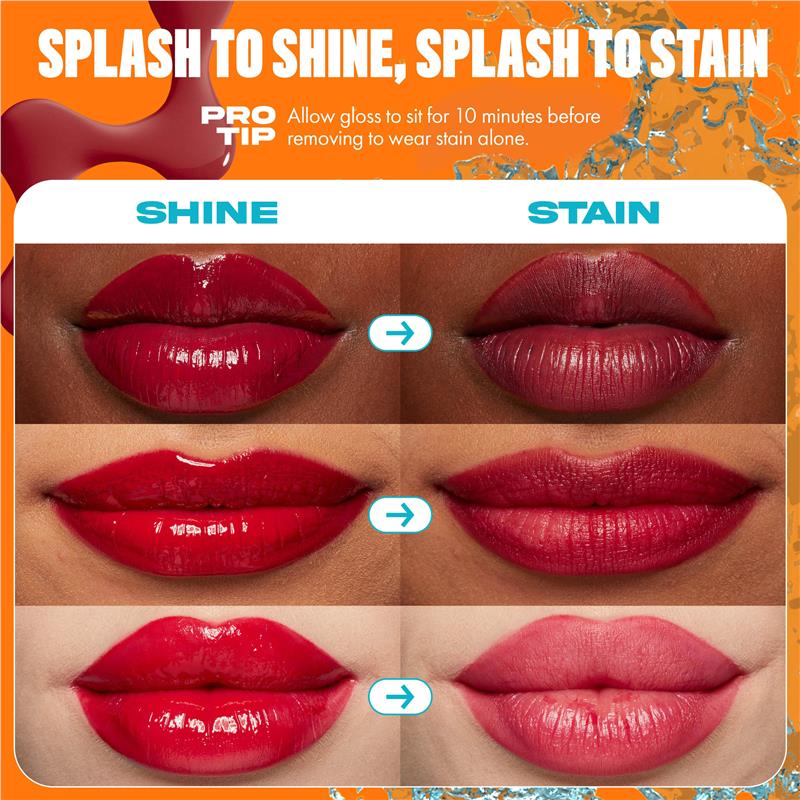 Load image into Gallery viewer, NYX Lip IV Hydrating Gloss Stain Blush Rush
