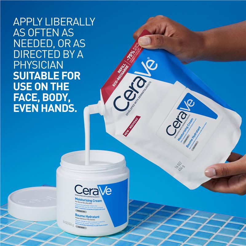 Load image into Gallery viewer, CeraVe Moisturising Cream Eco-Recharge Refill 473ml
