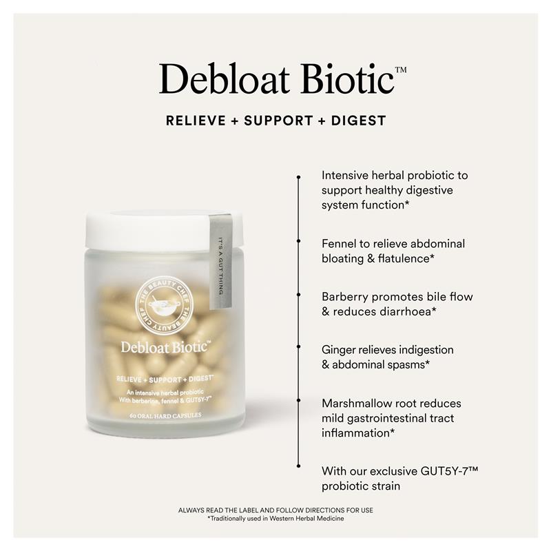 Load image into Gallery viewer, The Beauty Chef Debloat Biotic Digest &amp; Debloat 60 Capsules
