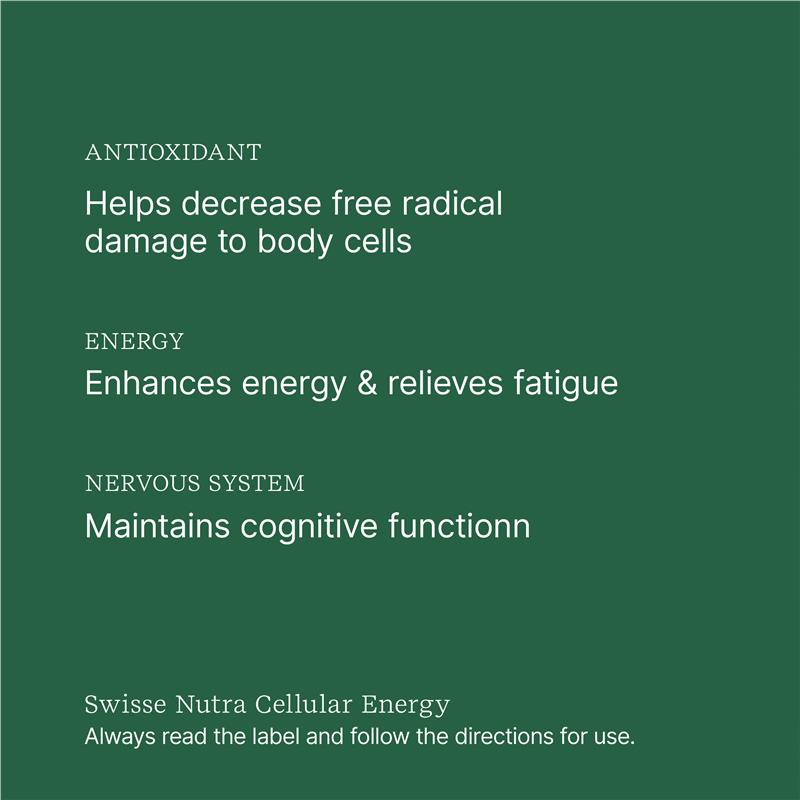 Load image into Gallery viewer, Swisse Nutra Cellular Energy 60 Tablets
