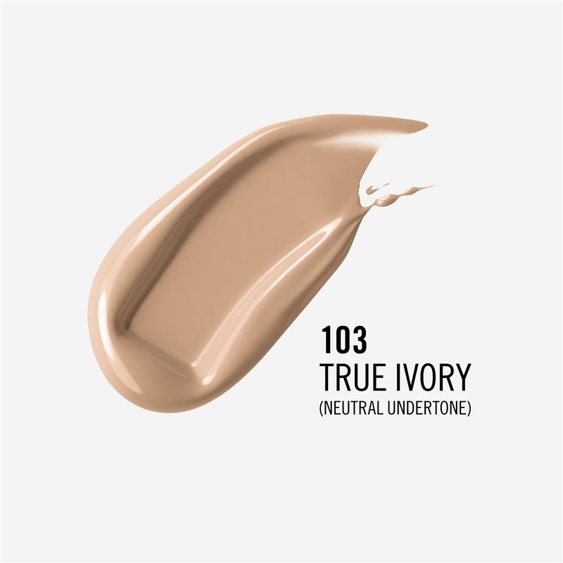 Load image into Gallery viewer, Rimmel Lasting Finish 35HR Foundation 103 True Ivory
