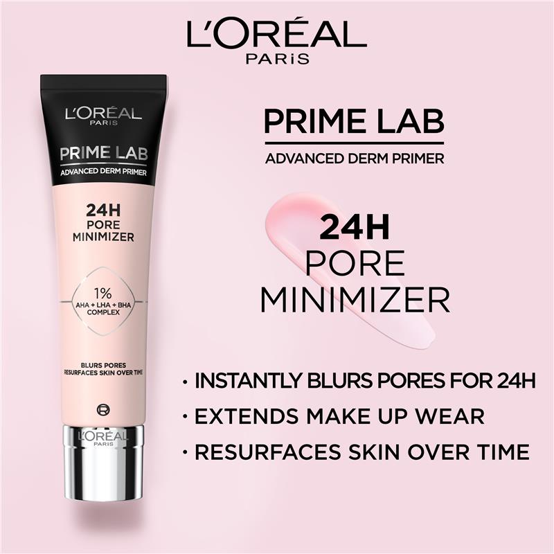 Load image into Gallery viewer, L'Oreal Paris Prime Lab Advanced Derm Primer 24H Pore Minimizer
