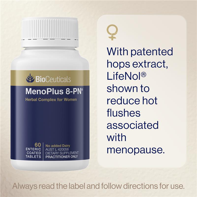 Load image into Gallery viewer, BioCeuticals MenoPlus 8-PN 60 Tablets
