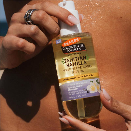 Palmers Tahitian Vanilla Moisture Drench Body Oil 192ml