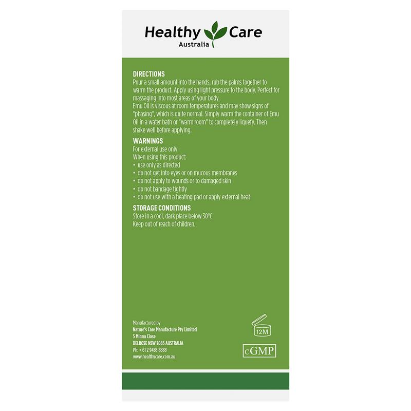 Load image into Gallery viewer, Healthy Care Emu Heat Oil 100ml
