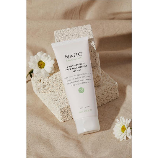Natio Daily Defence Face Moisturiser SPF 50+ 100ml
