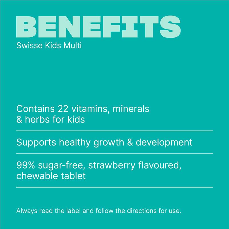 Load image into Gallery viewer, Swisse Kids Multi 60 Tablets
