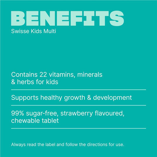 Swisse Kids Multi 60 Tablets