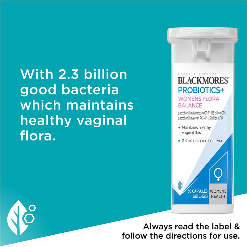 Load image into Gallery viewer, Blackmores Probiotics+ Womens Flora Balance 30 Capsules

