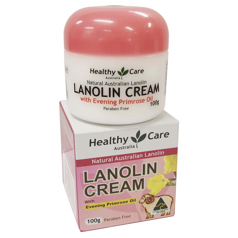 Load image into Gallery viewer, Healthy Care Lanolin Cream With Evening Primrose Oil 100g
